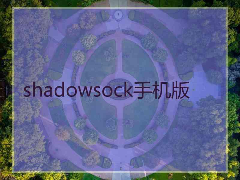 shadowsock手机版