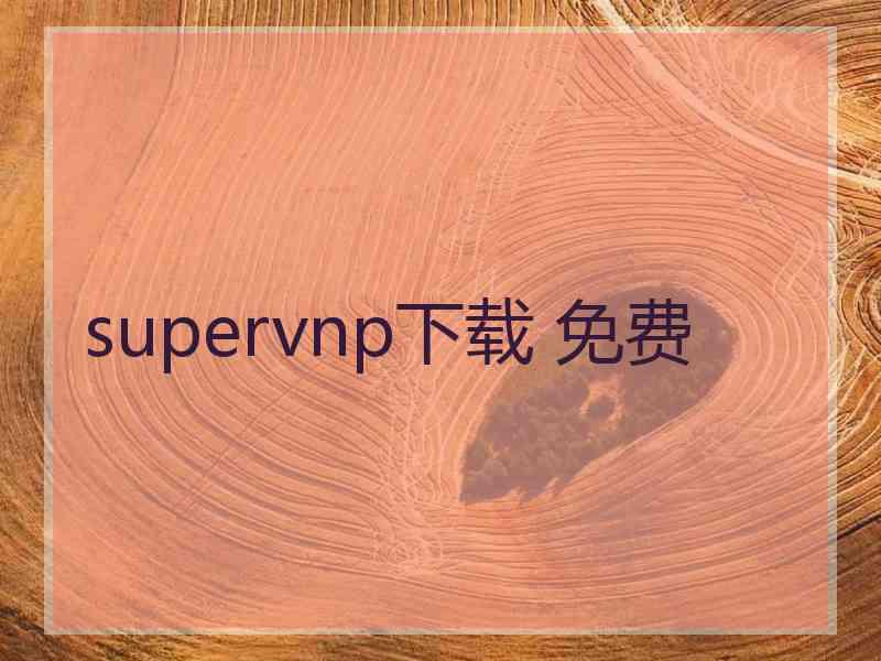 supervnp下载 免费